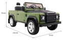 Pojazd Land Rover DEFENDER Zielony