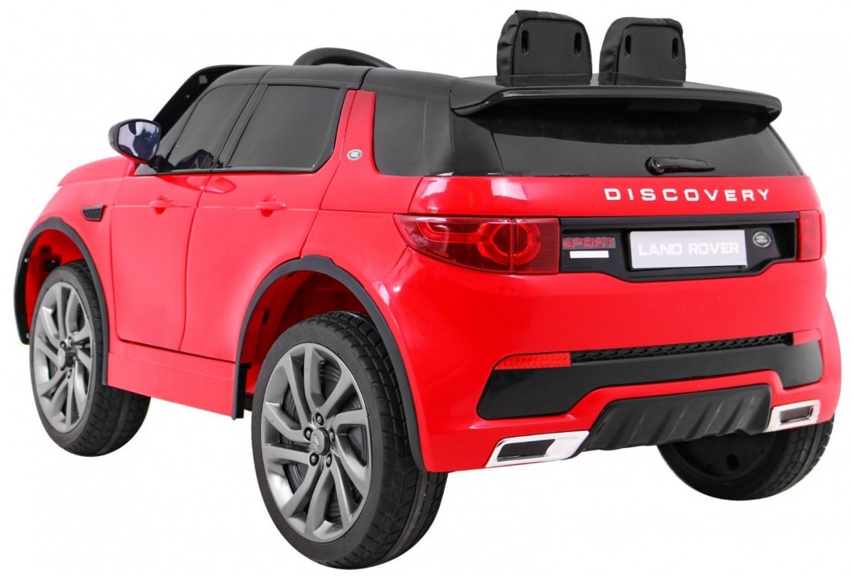 Samochód AUTO  na akumulator Land Rover Discovery Czerwony
