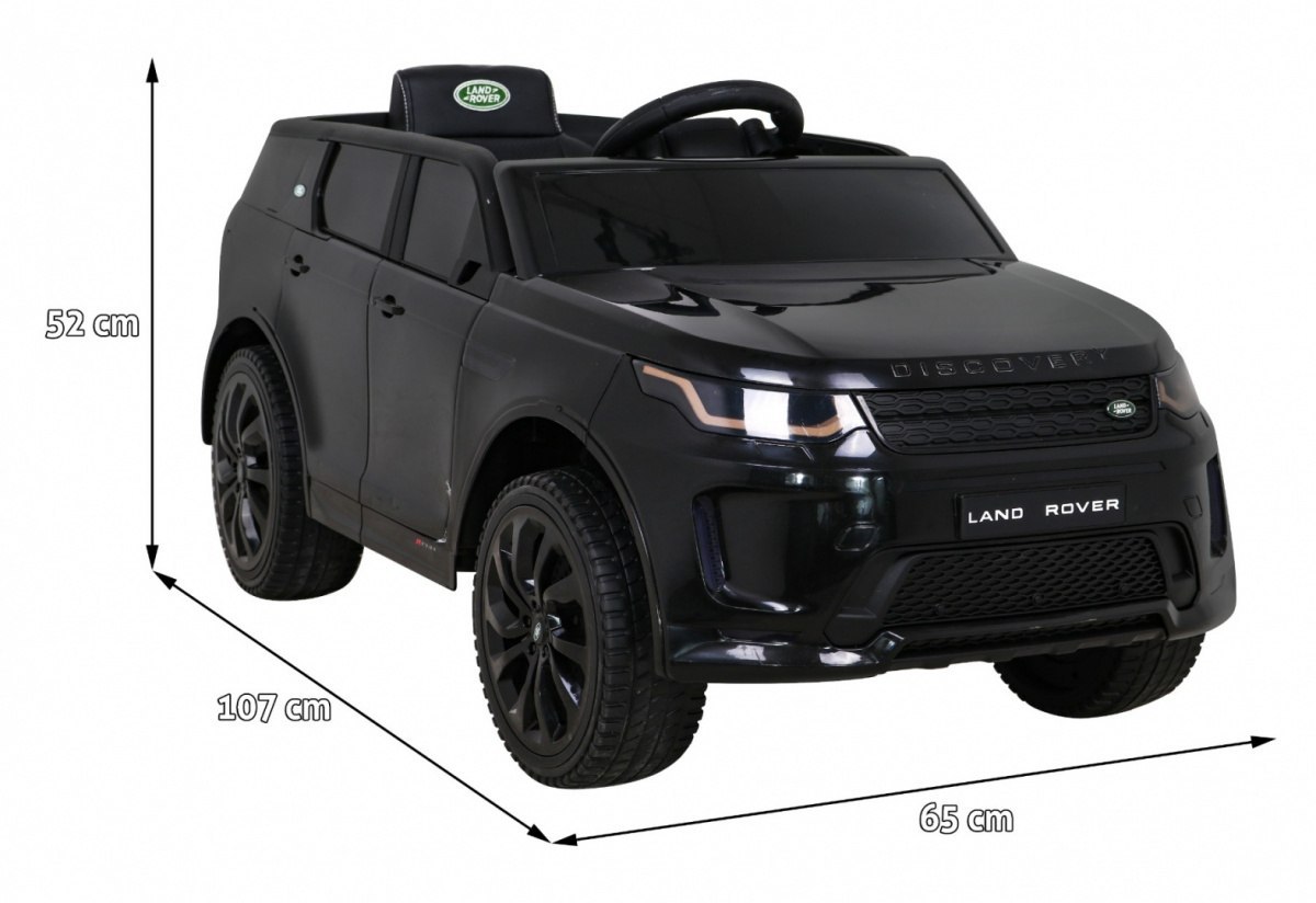 Samochód AUTO na akumulator Land Rover Discovery Sport Czarny Samochód AUTO na akumulator Land Rover Discovery Sport Czarny