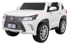 Samochód AUTO  na akumulator Lexus LX570 Biały