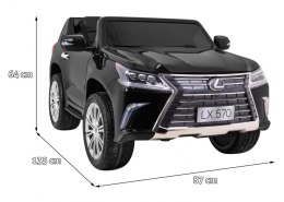 +2 osobowy Lakierowany 4x4 samochód AUTO na akumulator Lexus LX570