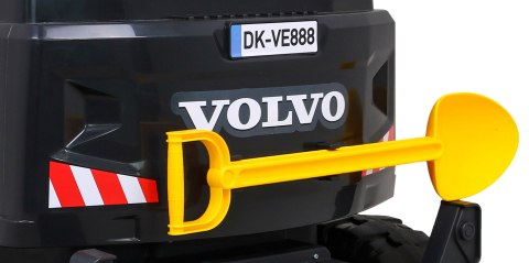 Samochód AUTO na akumulator Mega Koparka VOLVO Żółta