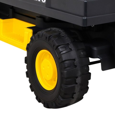 Samochód AUTO na akumulator Mega Koparka VOLVO Żółta