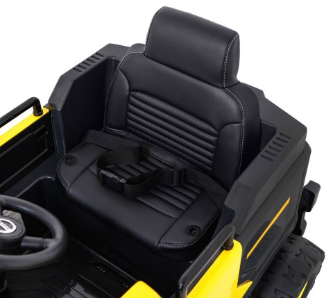 Samochód AUTO na akumulator Mega Koparka VOLVO Żółta