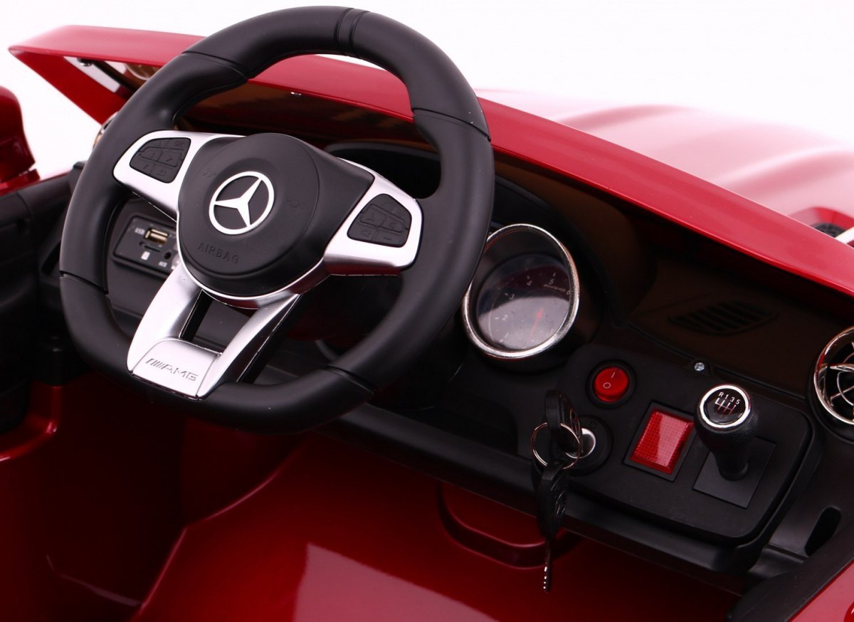Samochód AUTO  na akumulator Mercedes AMG SL65 Lakierowany Czerwony