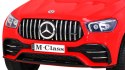 Pojazd Mercedes BENZ M-Class Czerwony