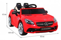 od 0-3lat  +Koła EVA Samochód AUTO na akumulator Mercedes BENZ SLC300