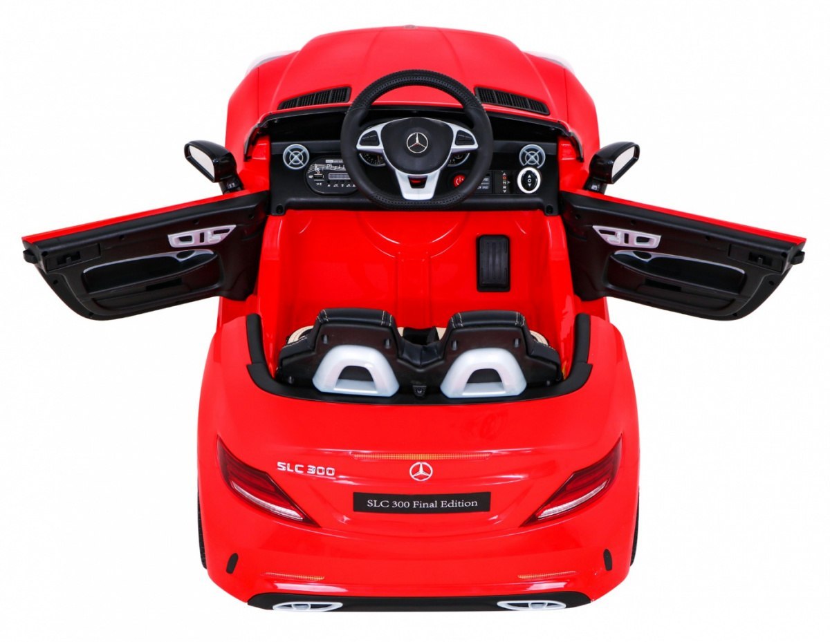 Samochód AUTO  na akumulator Mercedes BENZ SLC300 Czerwony