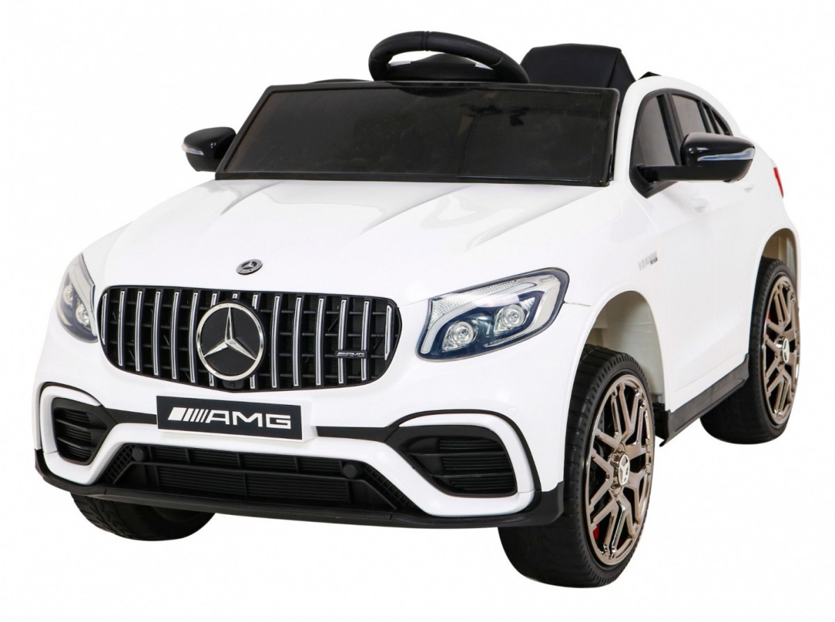 Samochód AUTO na akumulator Mercedes Benz GLC63S Biały Samochód AUTO na akumulator Mercedes Benz GLC63S Biały