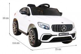 4x4 Pilot  KOŁA EVA Samochód AUTO  na akumulator Mercedes Benz GLC63S