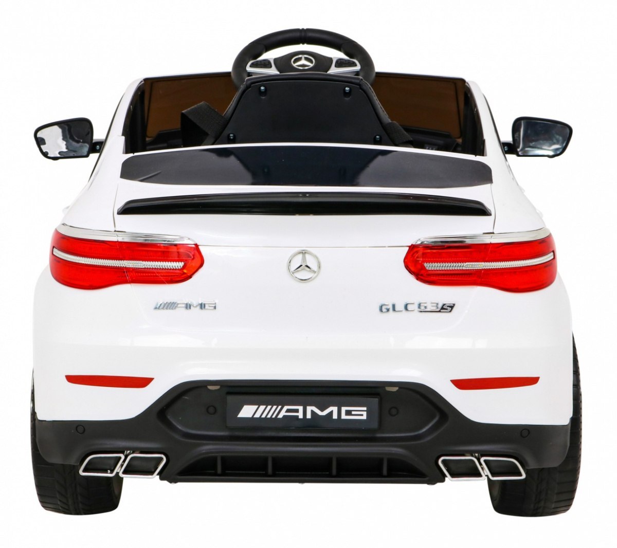 Samochód AUTO  na akumulator Mercedes Benz GLC63S Biały