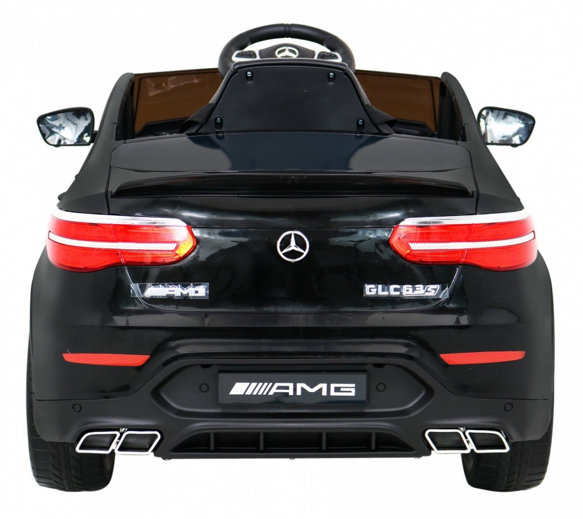 Samochód AUTO  na akumulator Mercedes Benz GLC63S Czarny
