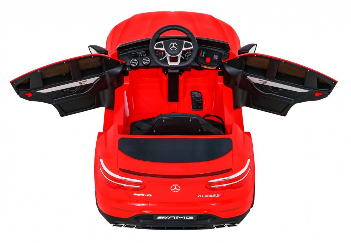 Samochód AUTO  na akumulator Mercedes Benz GLC63S Czerwony