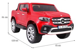 +MP4(LCD) LAKIEROWANY 4x4  AUTO na akumulator Mercedes Benz X-Class