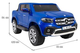 +MP4(LCD) LAKIEROWANY 4x4  AUTO na akumulator Mercedes Benz X-Class