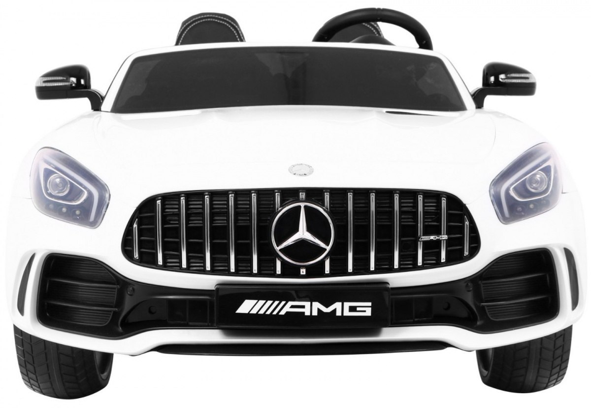 Samochód AUTO  na akumulator Mercedes-Benz GT R 4x4 Lakierowany Biały