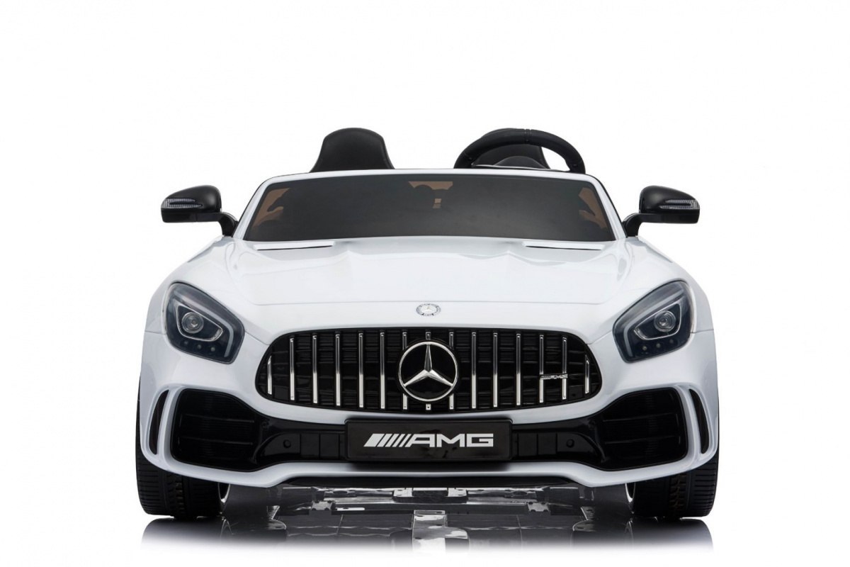 Samochód AUTO na akumulator Mercedes-Benz GT R 4x4 Lakierowany Biały Samochód AUTO na akumulator Mercedes-Benz GT R 4x4 Lakierowany Biały