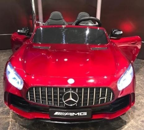 Samochód AUTO  na akumulator Mercedes-Benz GT R 4x4 Lakierowany Czerwony