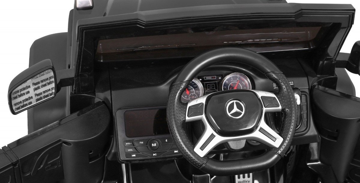Samochód AUTO  na akumulator Mercedes G63 6x6 Czarny