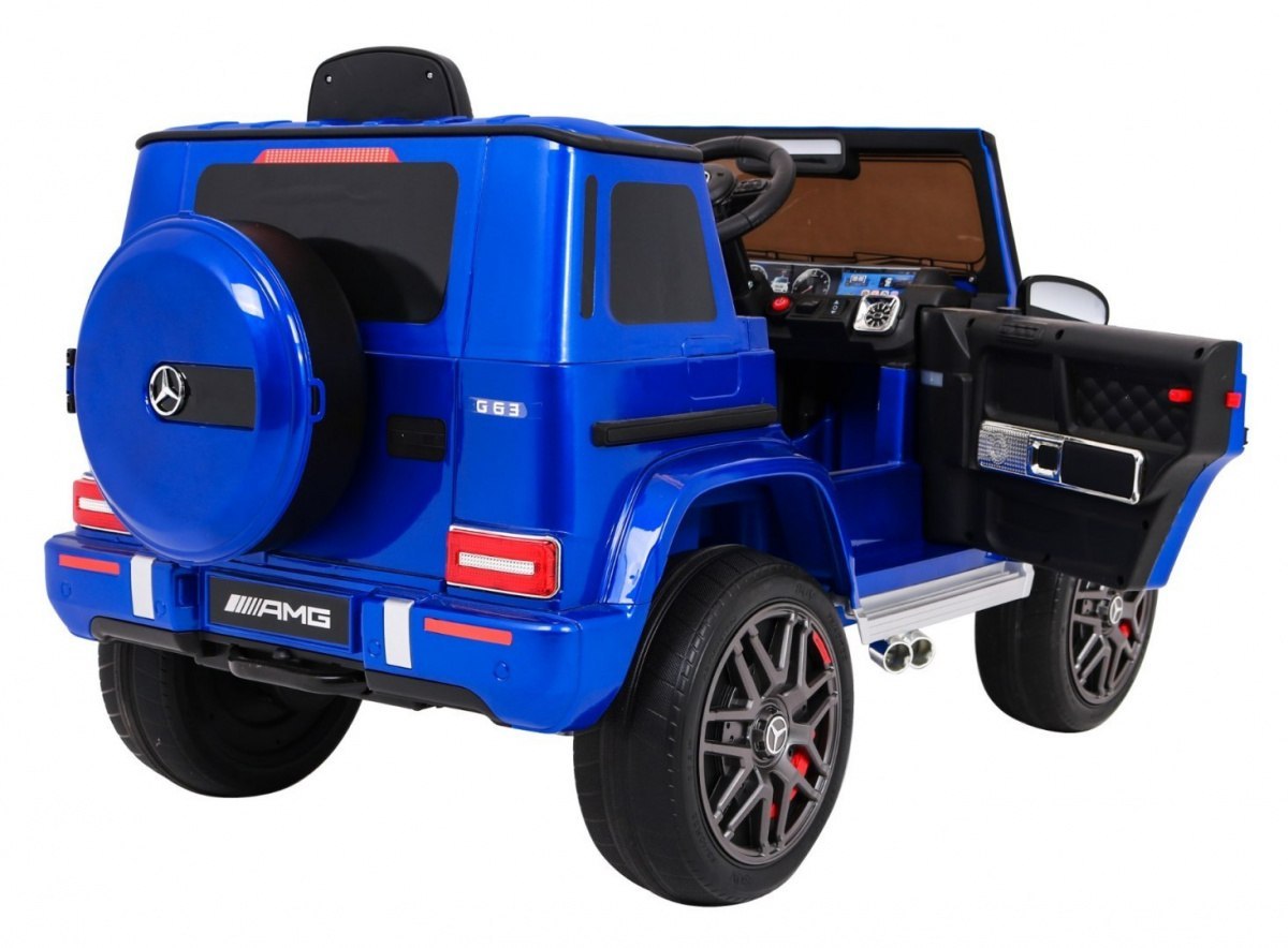 Pojazd Mercedes G63 AMG Lakierowany Niebieski Pojazd Mercedes G63 AMG Lakierowany Niebieski