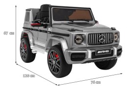 +LAKIER Pilot Skóra Auto na akumulator Mercedes G63 AMG