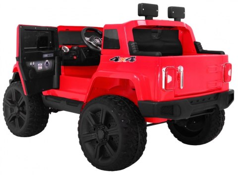+Max 40kg 4x4 DWUOSOBOWY Samochód AUTO na akumulator Mighty Jeep 4x4