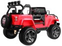 Samochód AUTO  na akumulator Monster Jeep 4x4 Czerwony