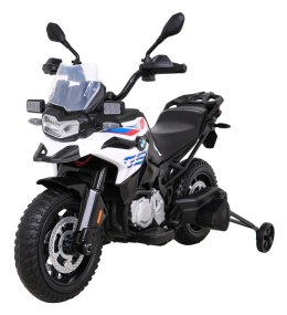 Cross Motor elektryczny na akumulator dla dzieci  BMW F850 GS Biały