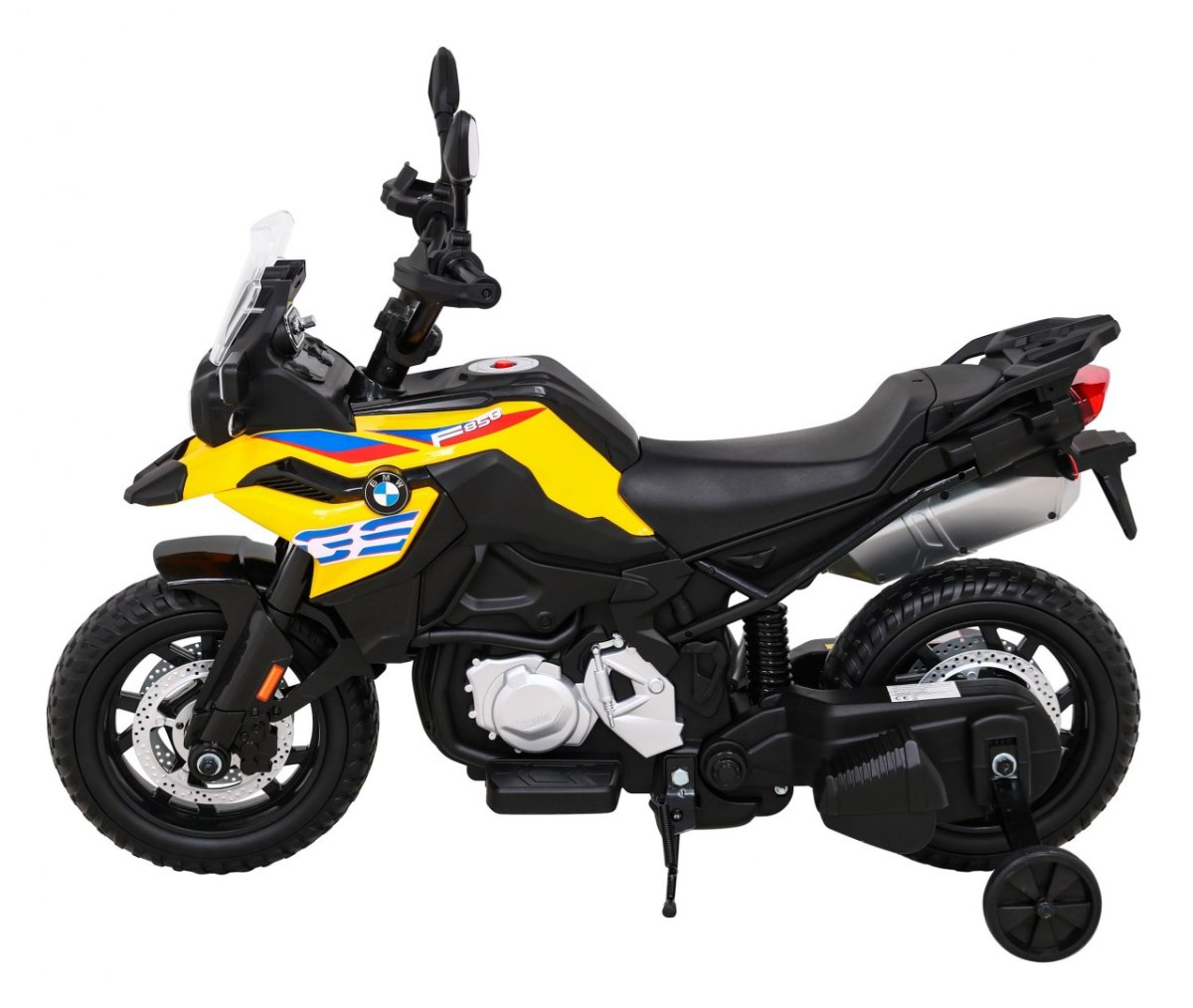 Samochód AUTO na akumulator Motor BMW F850 GS Żółty Samochód AUTO na akumulator Motor BMW F850 GS Żółty