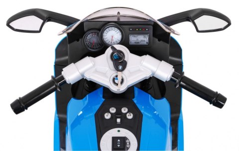 Motor ścigacz elektryczny na akumulator dla dzieci Niebieski