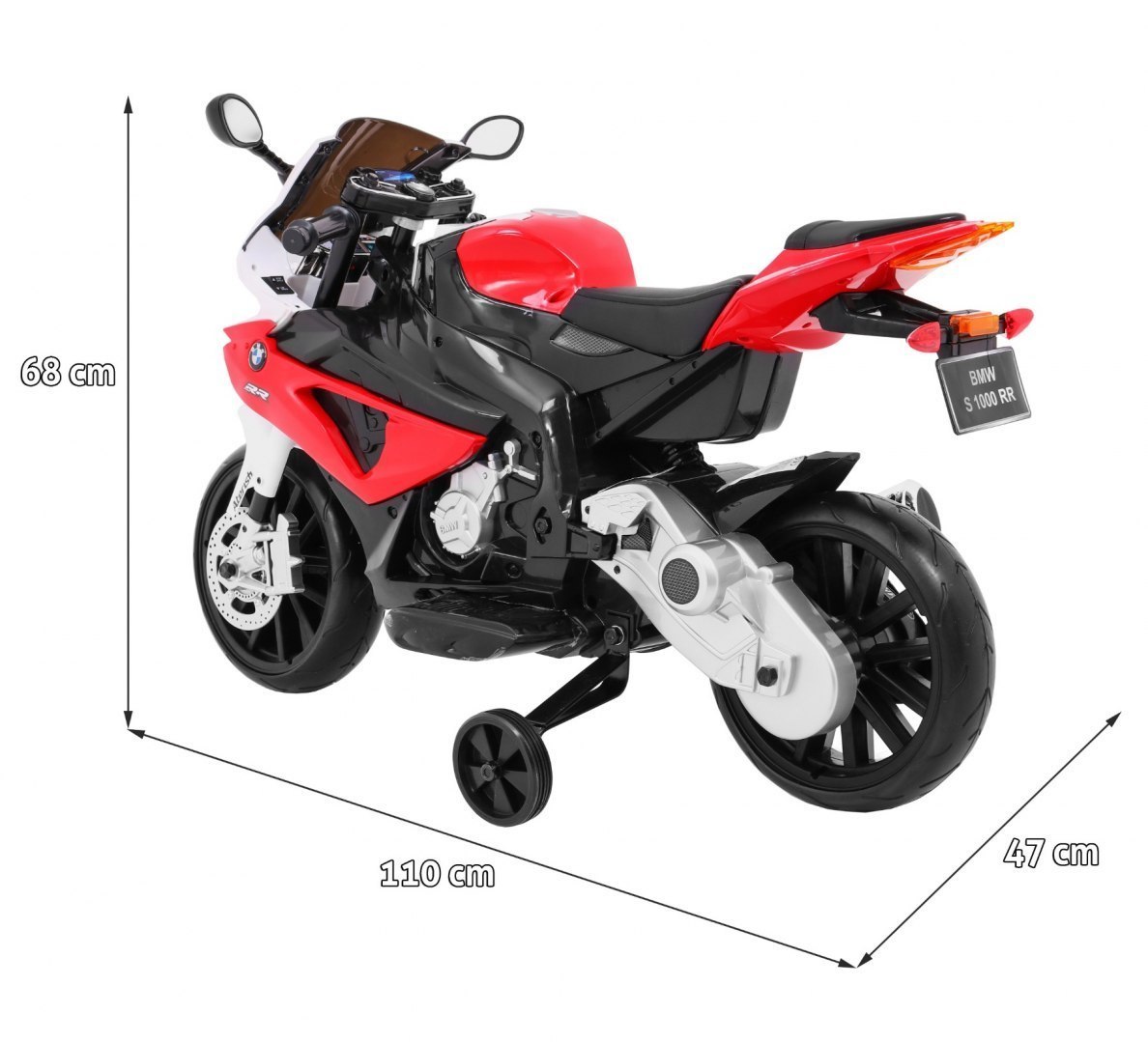Samochód AUTO na akumulator Motor BMW S1000 RR Czerwony Samochód AUTO na akumulator Motor BMW S1000 RR Czerwony