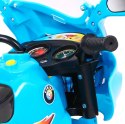 Motor elektryczny na akumulator jeździk motorek dla dzieci Niebieski