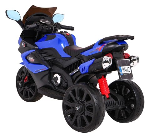 motor motorek elektryczny na akumulator dla dzieci Niebieski