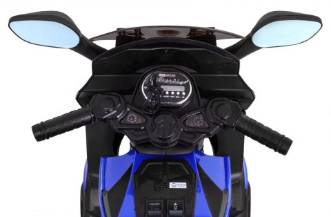 motor motorek elektryczny na akumulator dla dzieci Niebieski