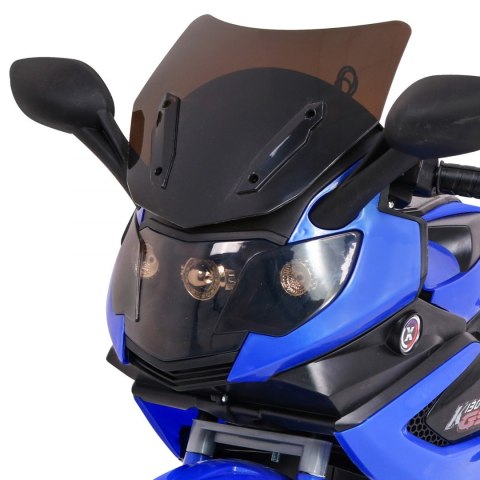 motor motorek elektryczny na akumulator dla dzieci Niebieski