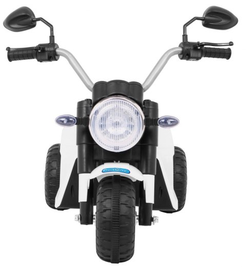 Motor mototek elektryczny jeździk na akumualto MiniBike Biały
