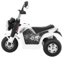 Motor mototek elektryczny jeździk na akumualto MiniBike Biały