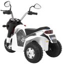 Motor mototek elektryczny jeździk na akumualto MiniBike Biały