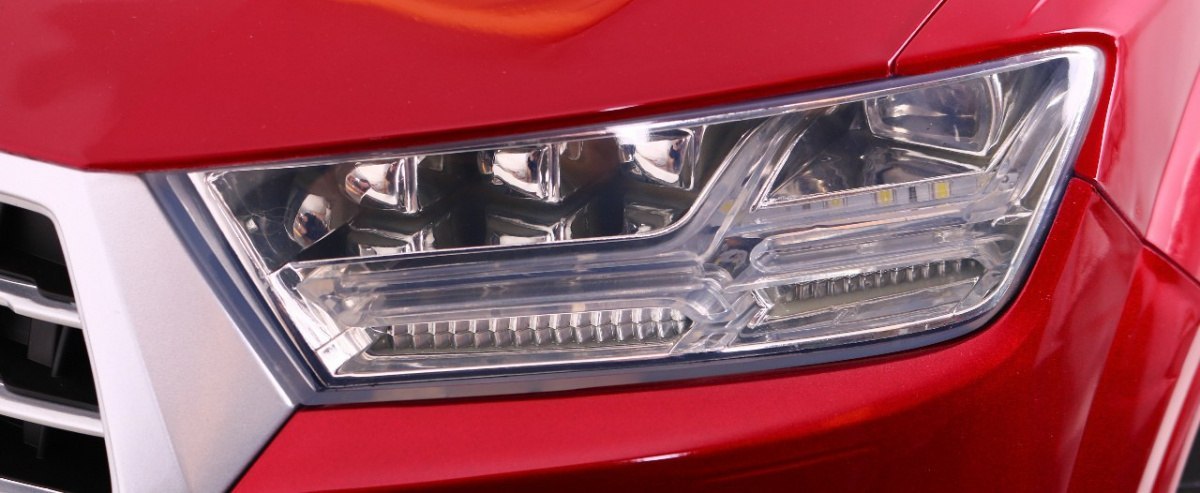 Samochód AUTO  na akumulator New Audi Q7 2 4G LIFT Lakierowany Czerwony