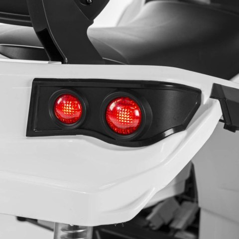 Quad elektryczny na akumulator  ATV Biały
