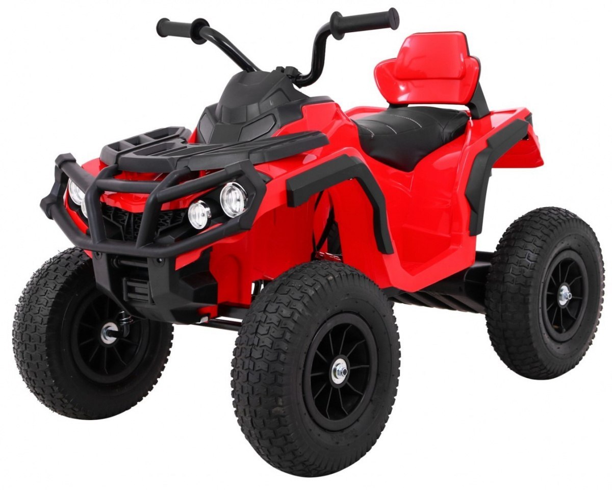 Pojazd Quad ATV Pompowane Koła Czerwony Pojazd Quad ATV Pompowane Koła Czerwony