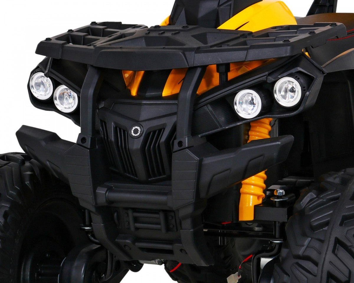 Pojazd Quad ATV Power Żółty Pojazd Quad ATV Power Żółty