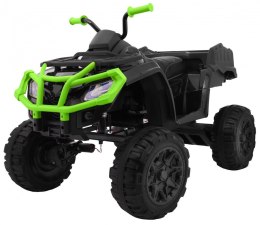 Quad elektryczny na akumulator XL ATV Czarno-Zielony