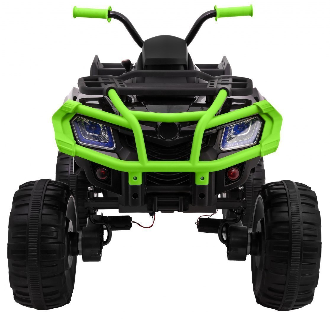 Quad elektryczny na akumulator  XL ATV, Pilot 2 4GHZ Czarno Zielony