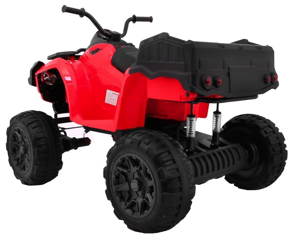 Quad elektryczny na akumulator XL ATV, Pilot 2 4GHZ Czerwony Quad elektryczny na akumulator XL ATV, Pilot 2 4GHZ Czerwony