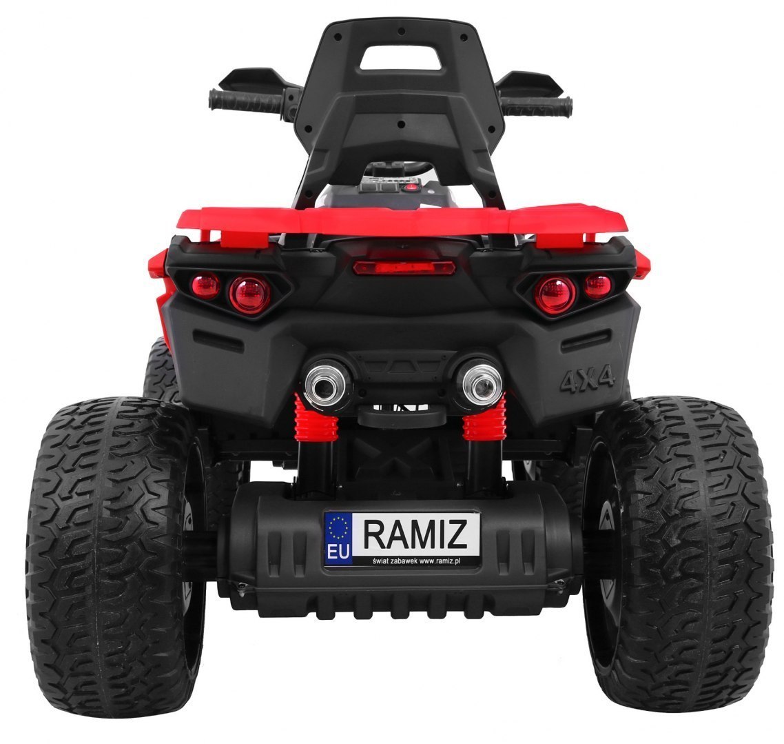Quad elektryczny na akumulator Maverick 4x4 Czerwony Quad elektryczny na akumulator Maverick 4x4 Czerwony