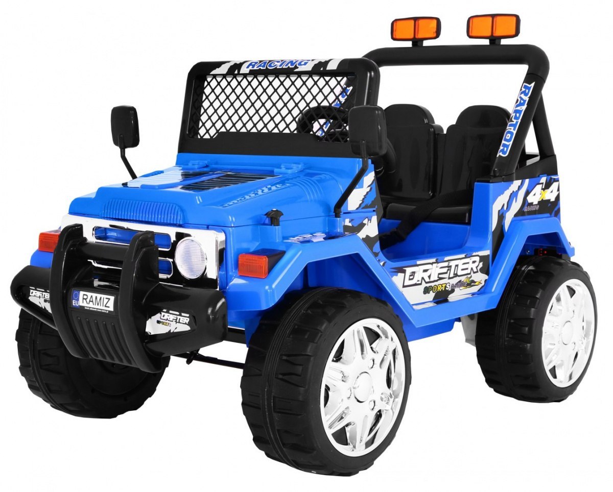Samochód AUTO  na akumulator RAPTOR Drifter Koła EVA 2 4G Niebieski