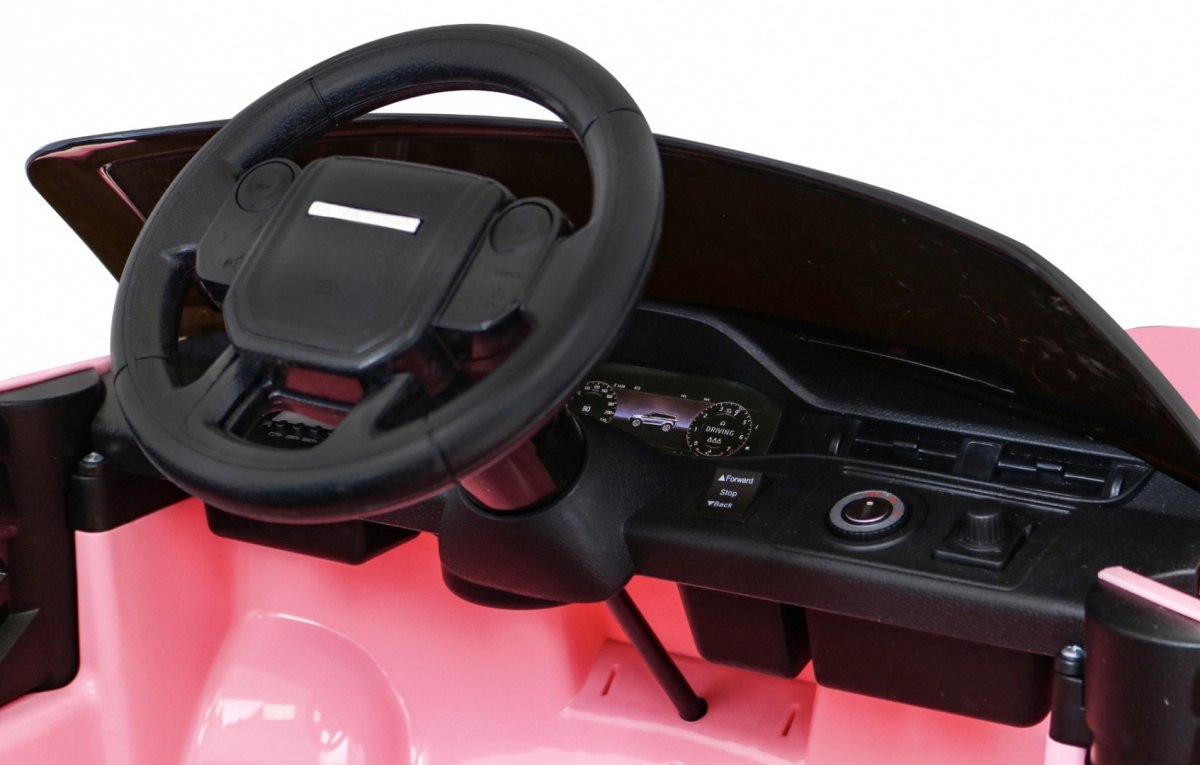 Samochód AUTO  na akumulator Range Rover Evoque Różowy