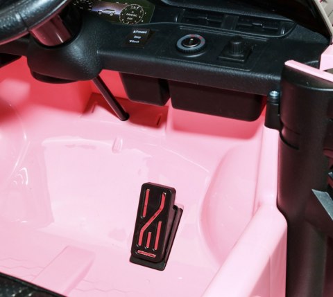 Samochód AUTO  na akumulator Range Rover Evoque Różowy