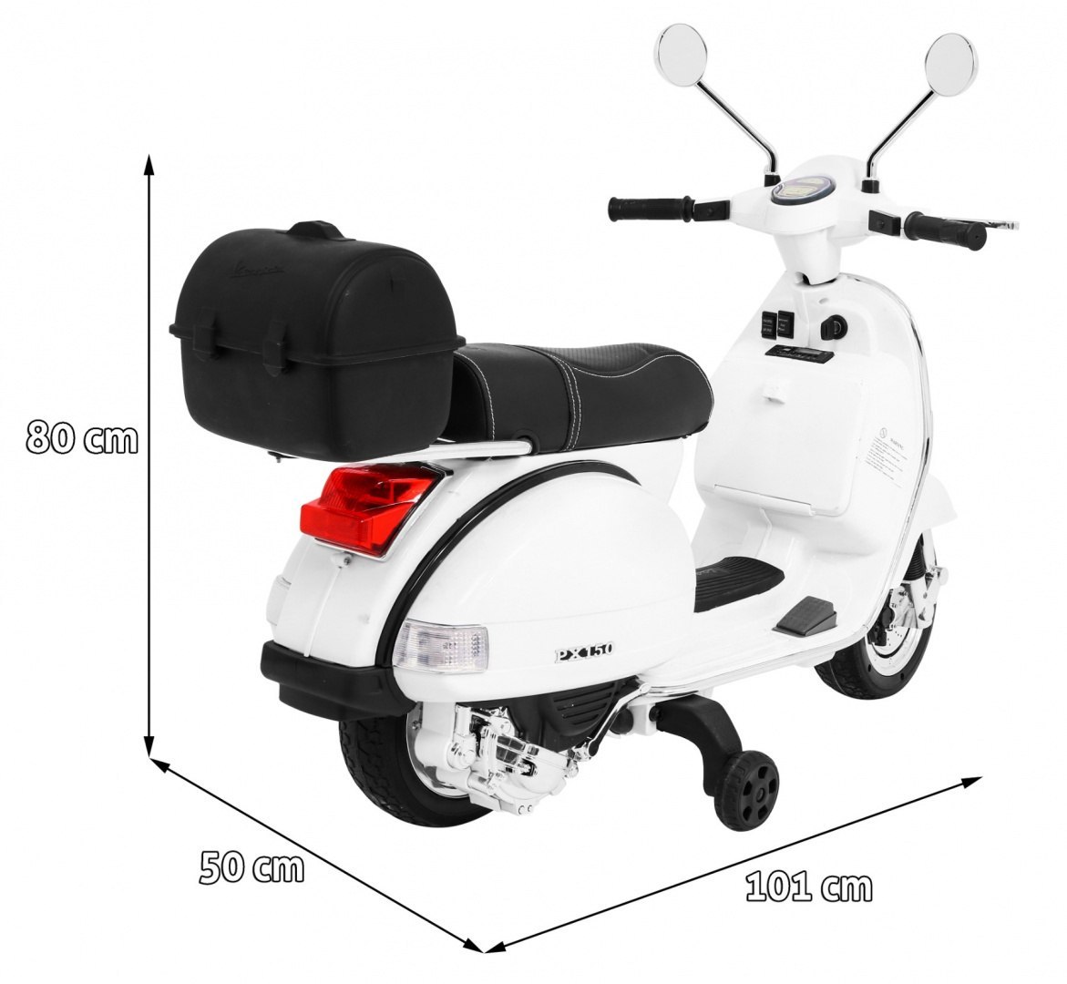 Pojazd Skuter Vespa Biały Pojazd Skuter Vespa Biały